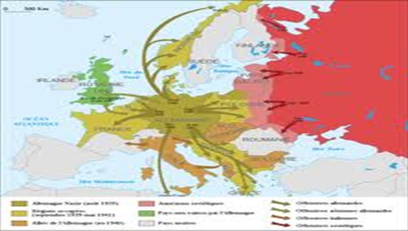 Hartă spațiu european